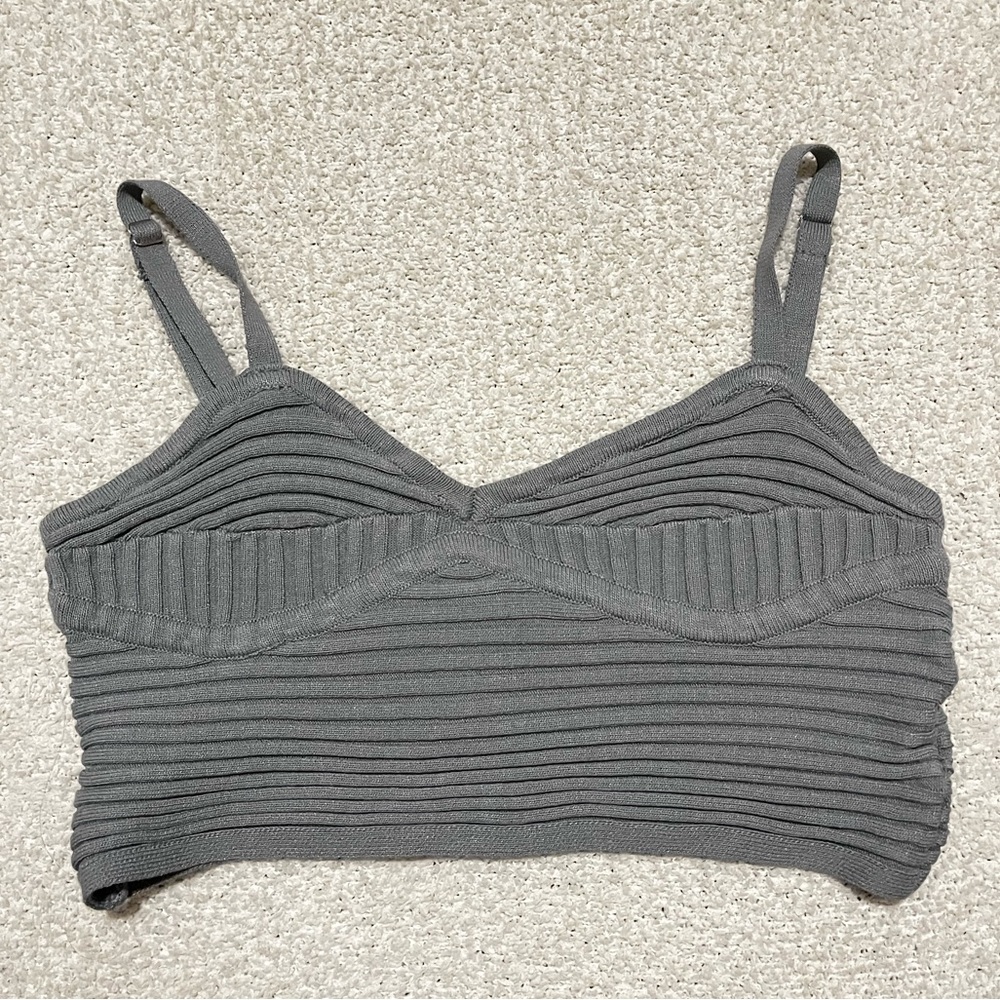 Simple Grey Tank Top